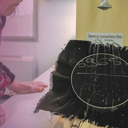 Nettoyage spécifique d'un tissu