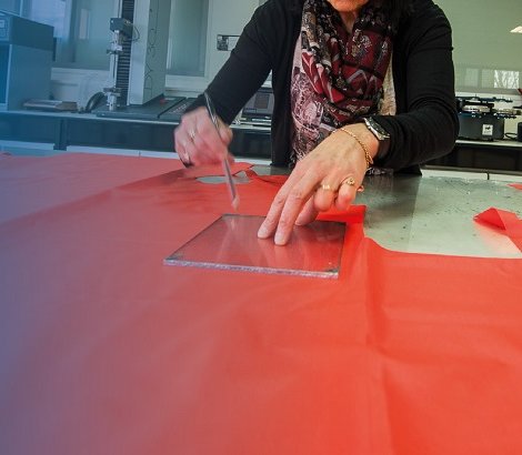 Découpe textile